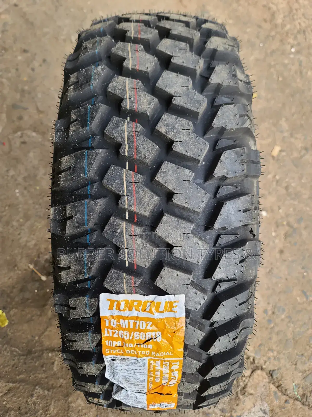 265/60r18 Torque Tyres Tq-M/T702 10pr Mud-Terrain