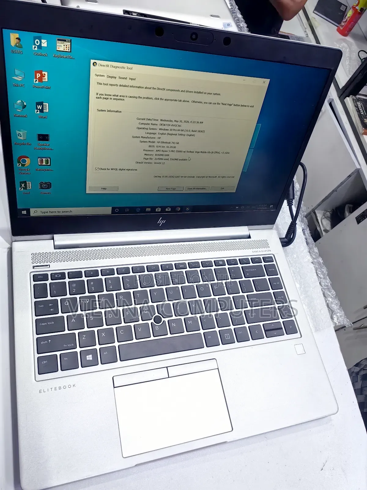 Laptop HP EliteBook 745 G6 8GB Intel Core i5 SSD 256GB