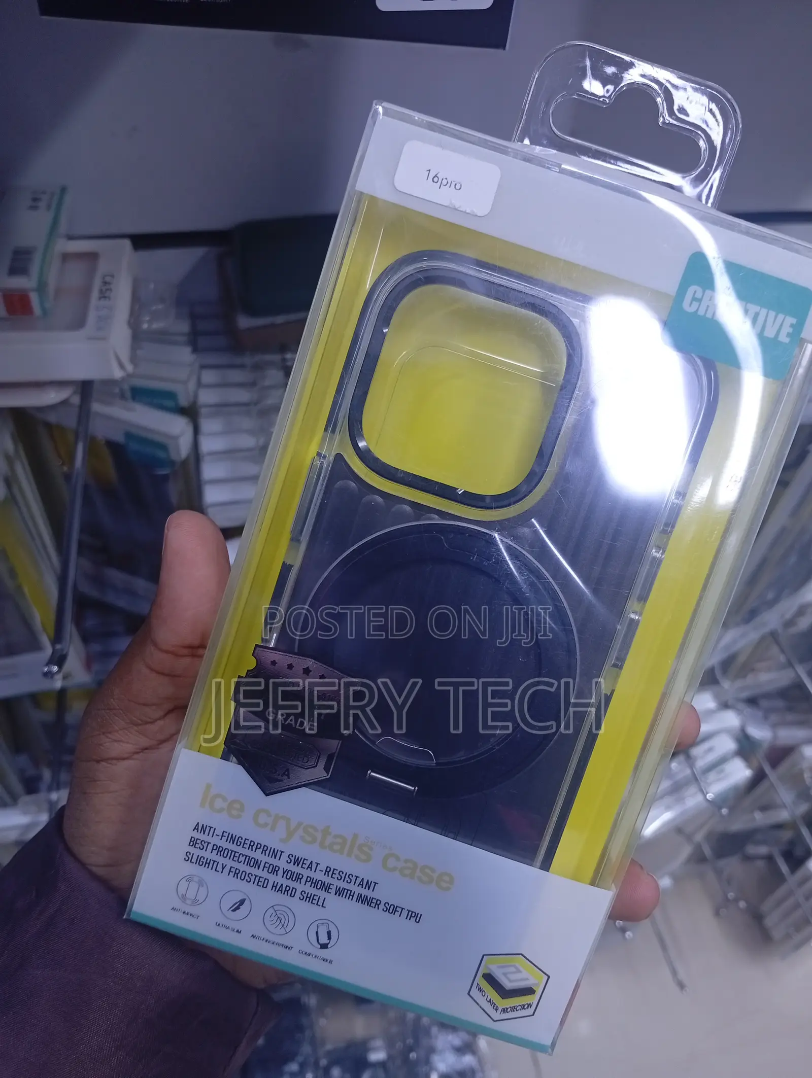 iPhone 16 Pro, Military-Grade Drop Resistance,Hradshell Cover