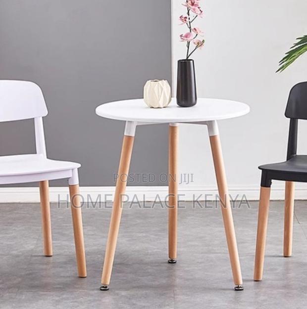 Dining Table: Multifunctional Round Dining Coffee Table - thumbnail 3