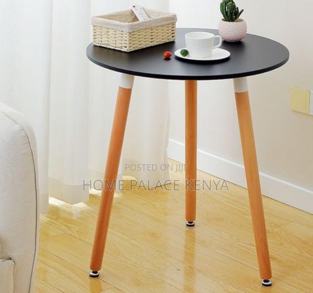 Dining Table: Multifunctional Round Dining Coffee Table - thumbnail 5