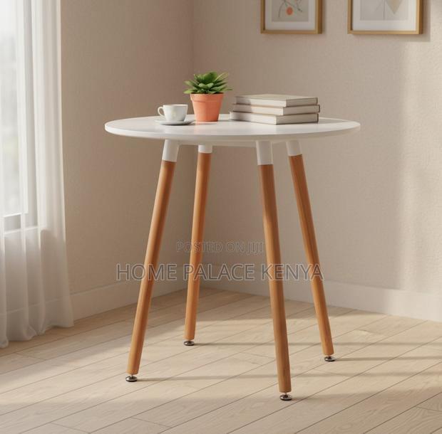 Dining Table: Multifunctional Round Dining Coffee Table - thumbnail 14