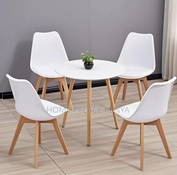 Dining Table: Multifunctional Round Dining Coffee Table - thumbnail 16
