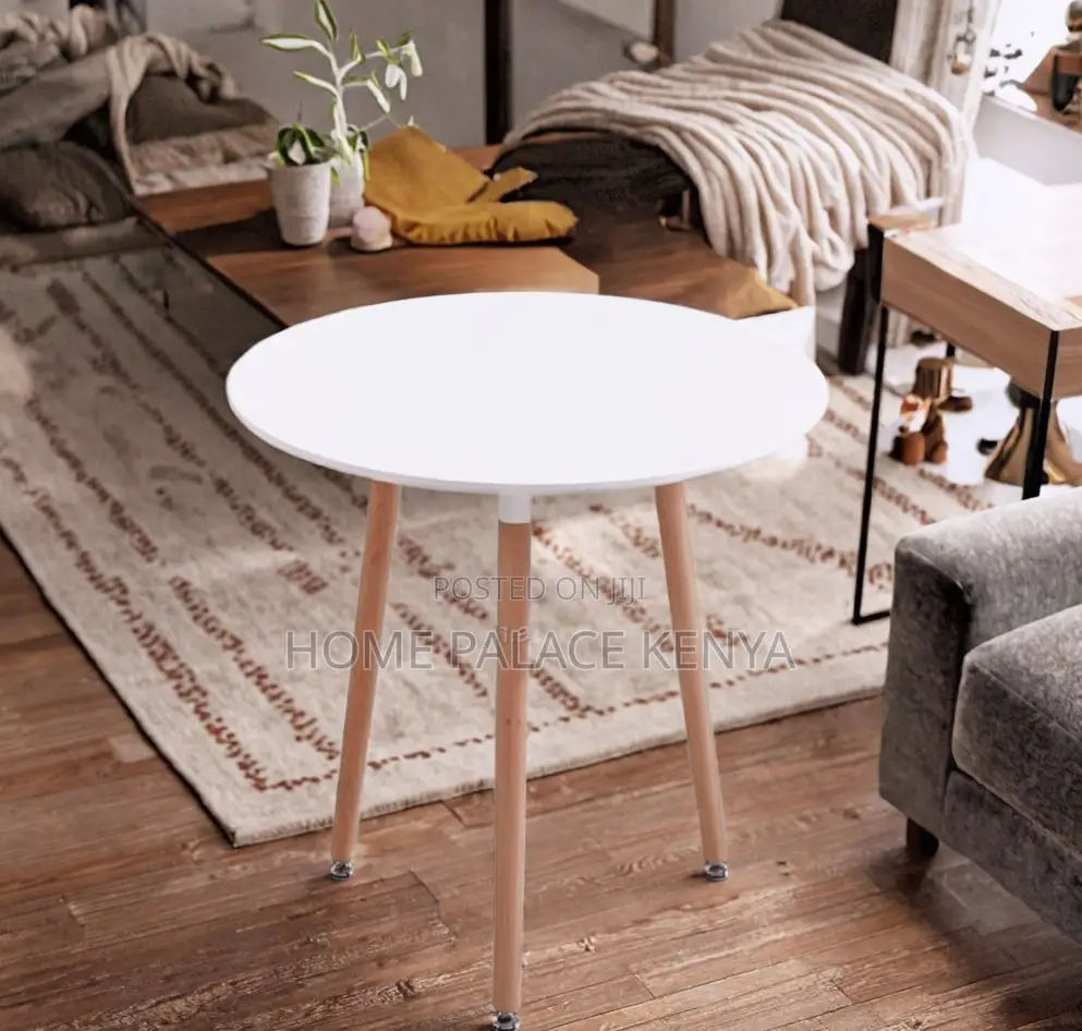 Dining Table: Multifunctional Round Dining Coffee Table