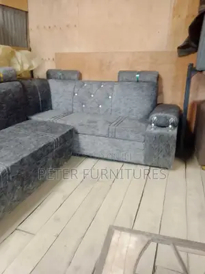 Grey L Sofa Seat
