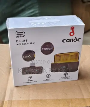 Candc Dc-M4 Wireless Mic Kit – Type C iPhone | 2tx+1rx