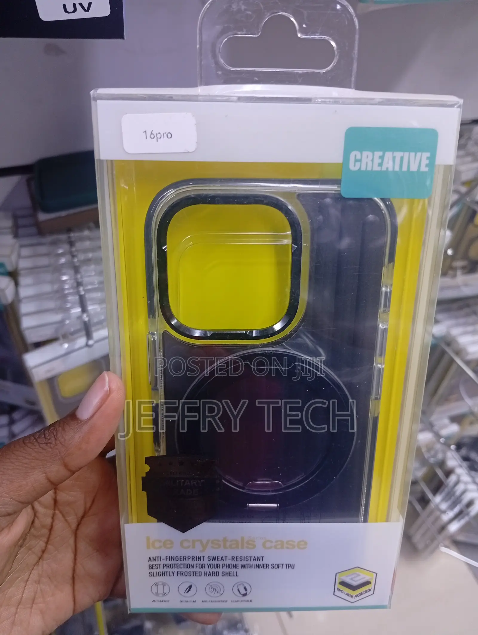 iPhone 16 Pro Anti-Fingerprint and Sweat-Resistant Magsafe Cover