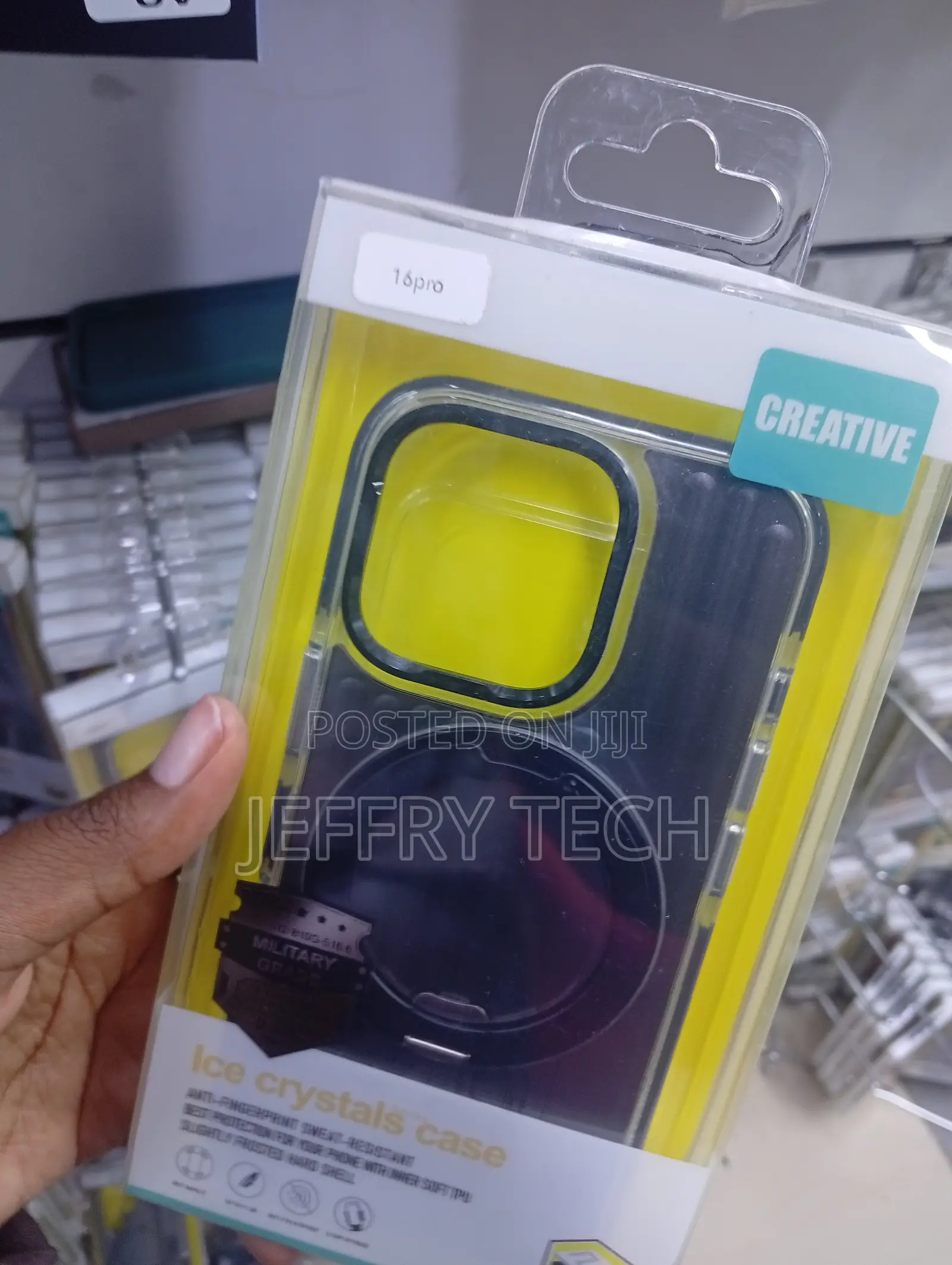 iPhone 16 Pro Anti-Fingerprint and Sweat-Resistant Magsafe Cover