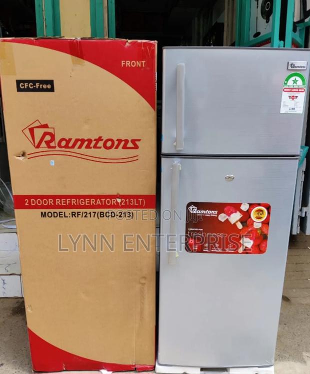 *Ramtons Fridge Double Fridge 213litres Rf217