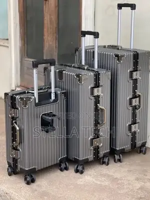 3 in 1 Laxurious Managerial Aliminium Flame Unicross Suitcase