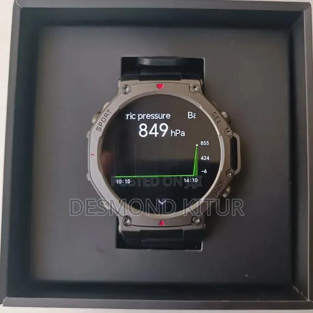 Men Military GPS Smart Watch Amoled, Compass, 500mah, 5atm Waterproof