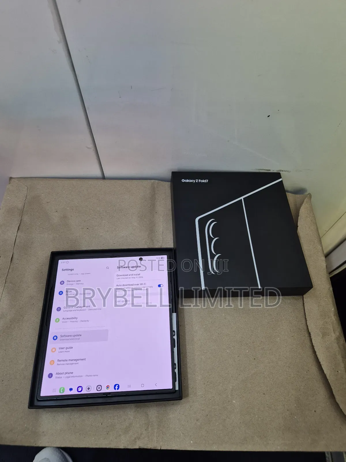 Samsung Galaxy Z Fold7 256 GB Black