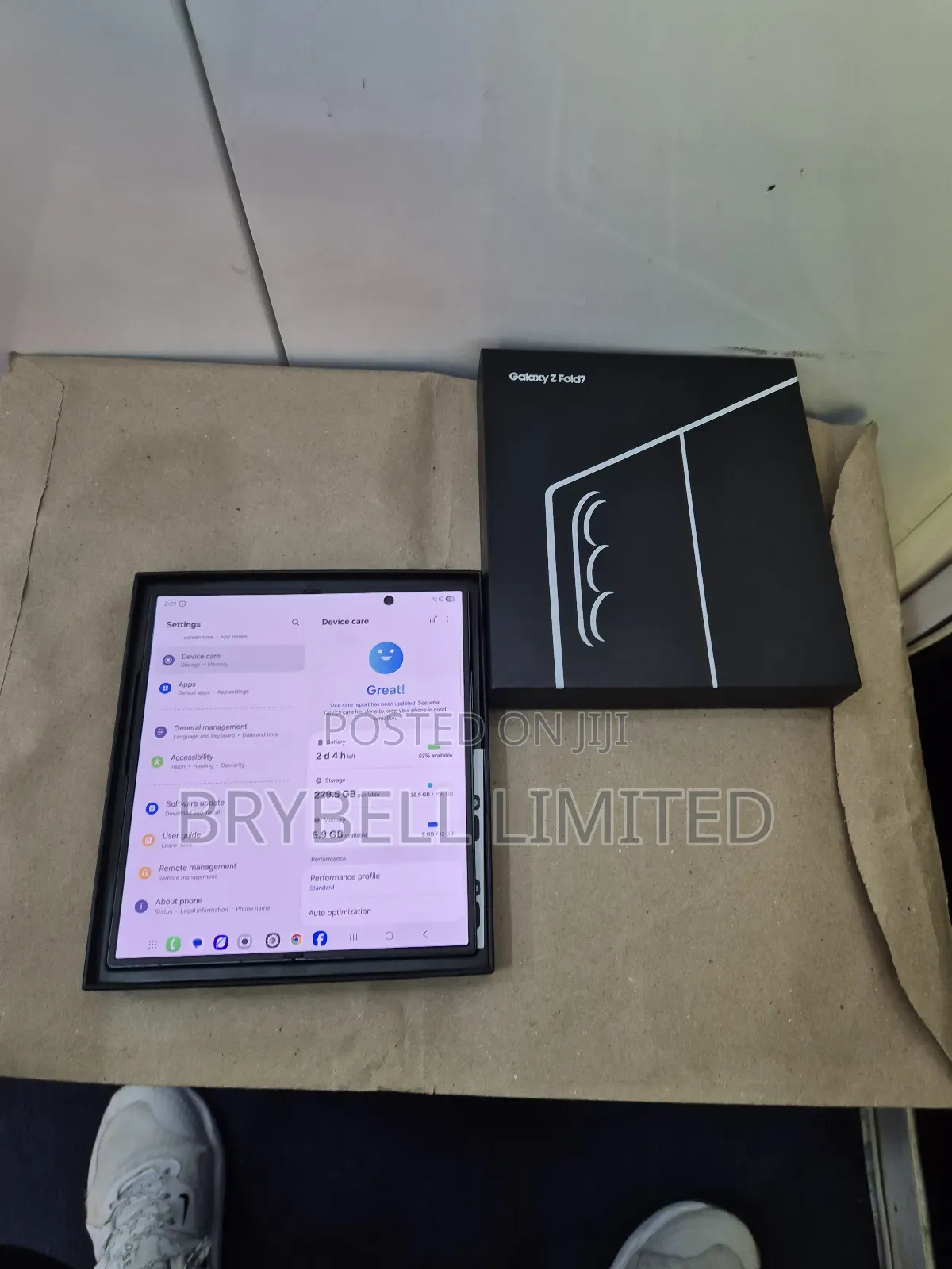 Samsung Galaxy Z Fold7 256 GB Black