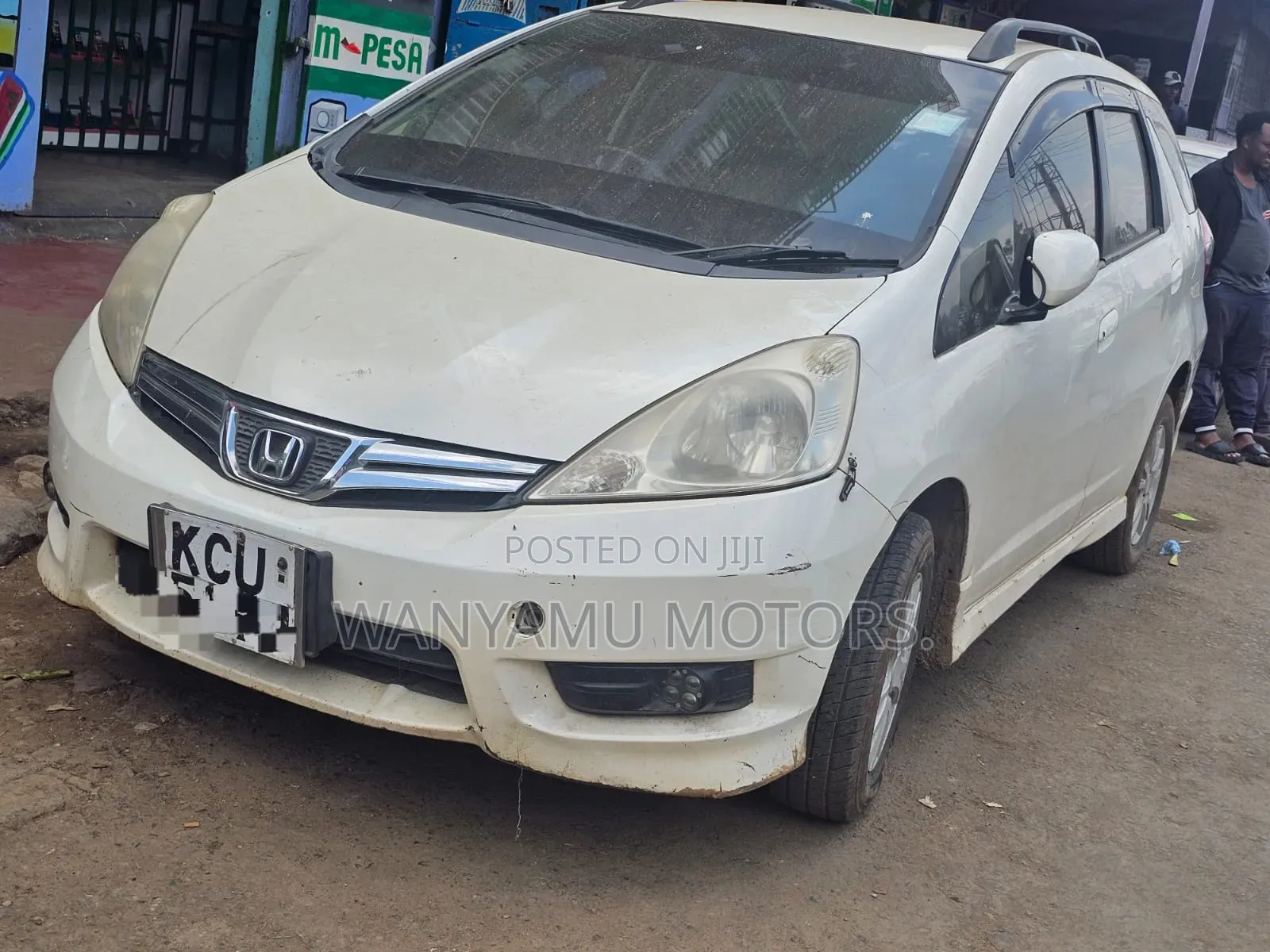 Honda Fit Shuttle 2012 White