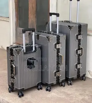 3 in 1 Laxurious Managerial Aliminium Flame Unicross Suitcase