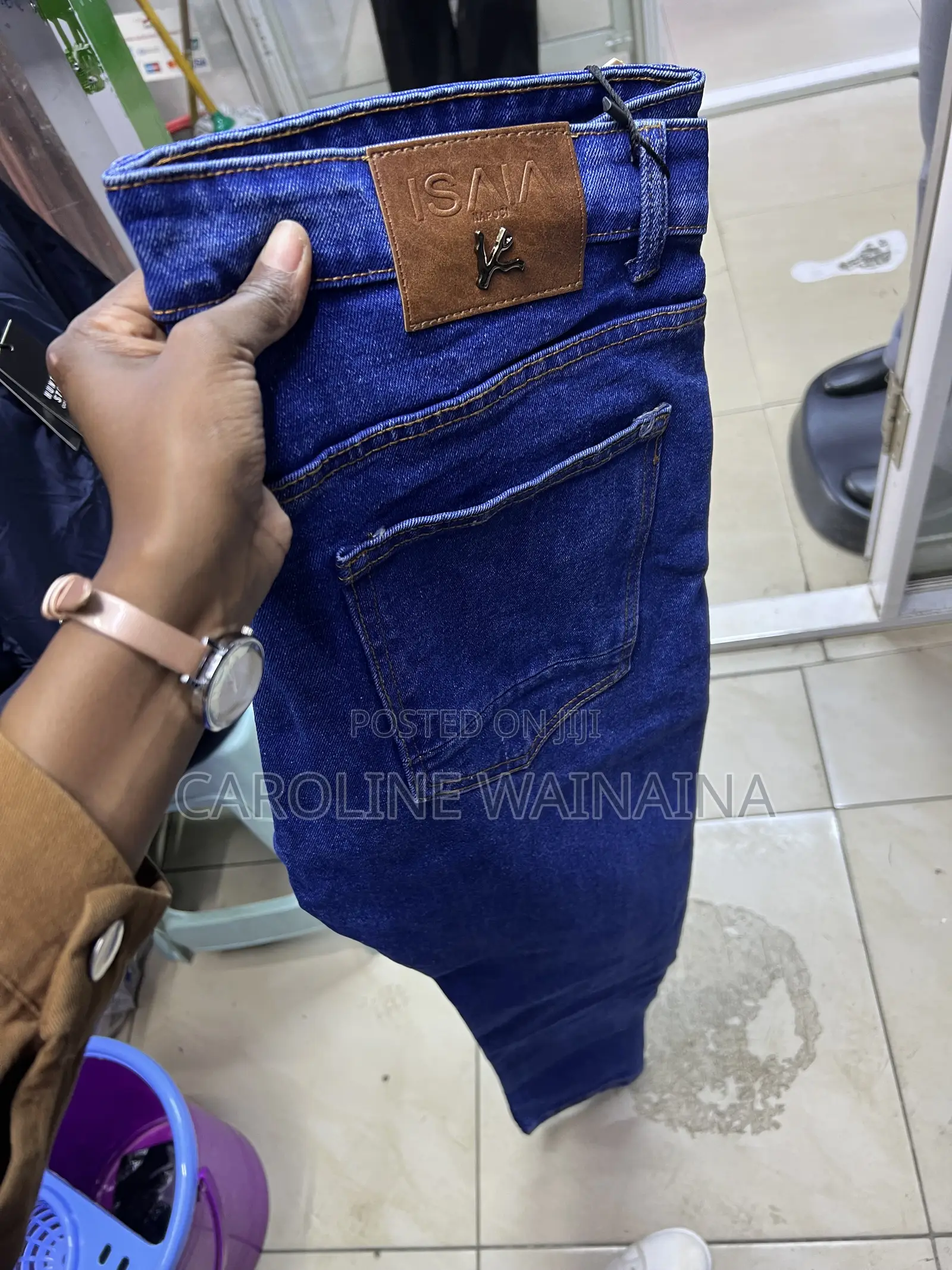 Slimfit Jeans for Men-Blue