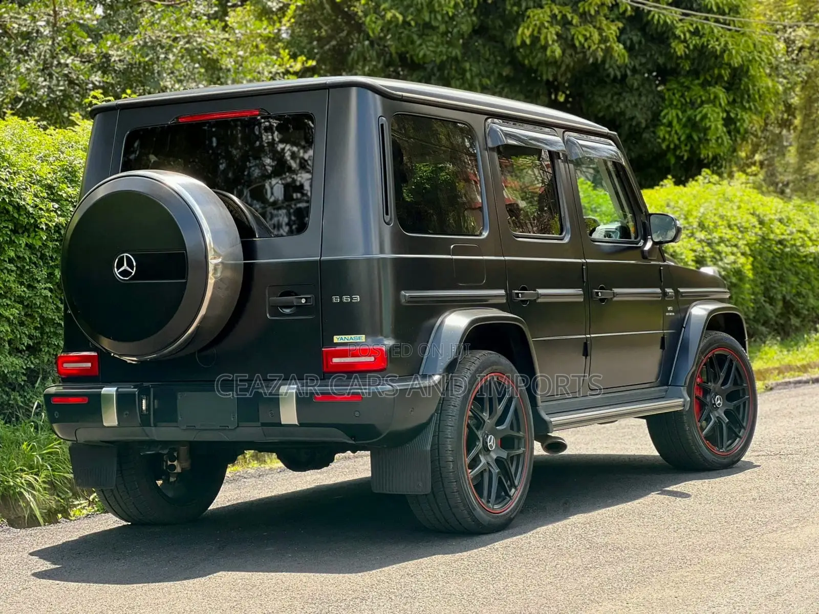 Mercedes-Benz G-Class G 63 AMG 4MATIC 2020 Matt Black