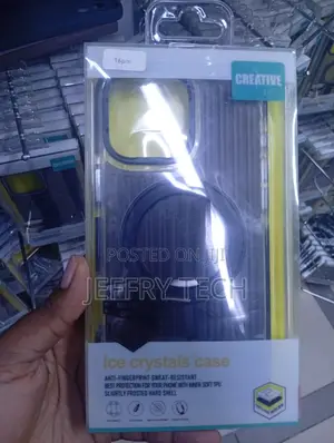 iPhone 16 Pro Max Wlons Ice Crystals Series Case