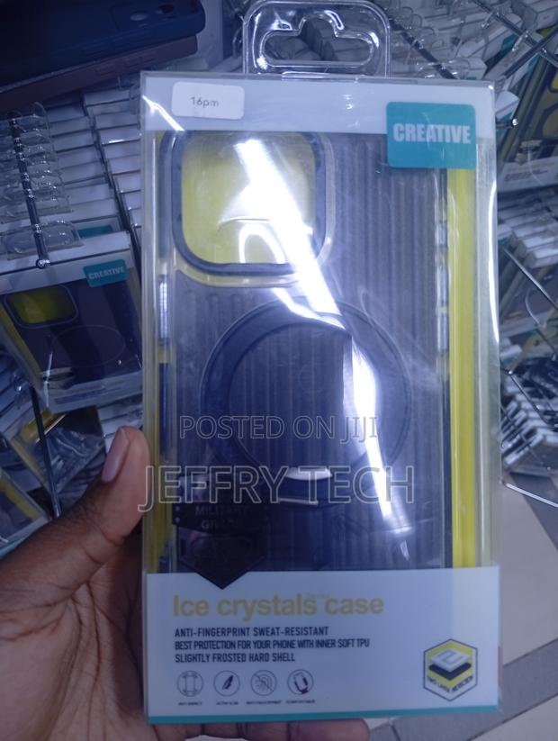 iPhone 16 Pro Max Wlons Ice Crystals Series Case - main view