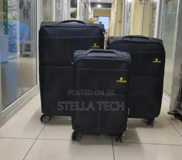 3 in 1 Fabric Laxurious Suitcase Briefcase Travel Bag