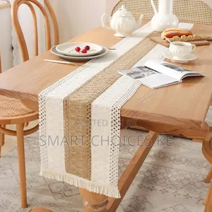 Bohemian Style Table Runner With Tassel