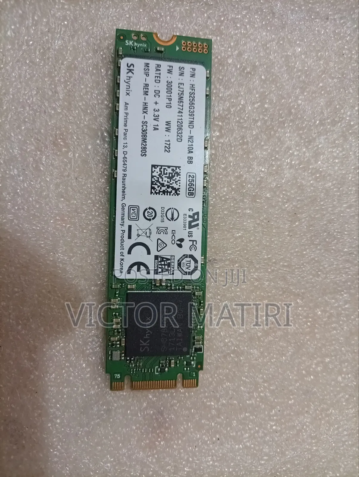 256gb SSD M2