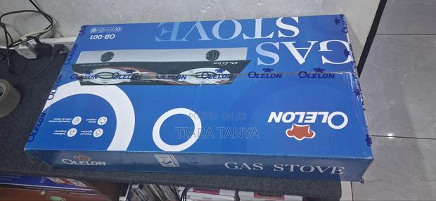 Olelon Glass Top Two Gas Burners