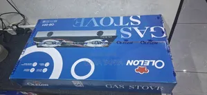 Olelon Glass Top Two Gas Burners