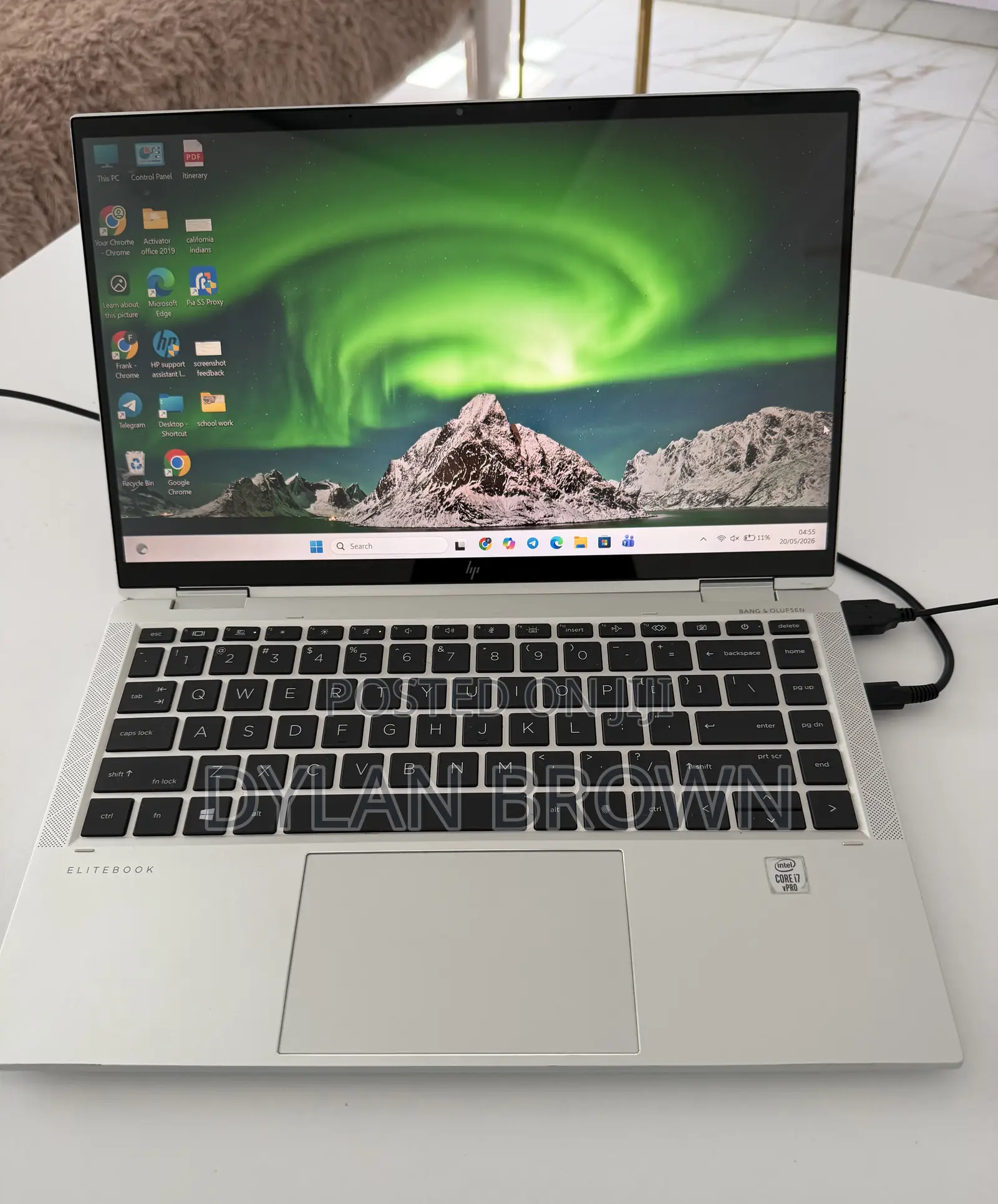 Laptop HP EliteBook x360 1040 G7 16GB Intel Core i7 SSD 512GB