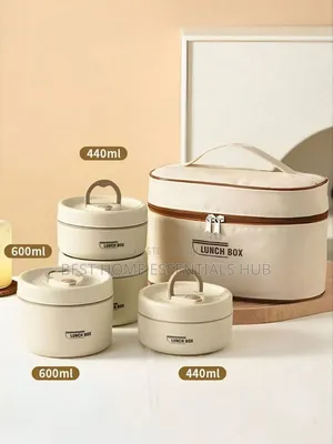 *5 in 1 Lunch Insulated Set Combo-1 Bag