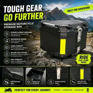 Motorcycle Top Box/Carrier Box 57l
