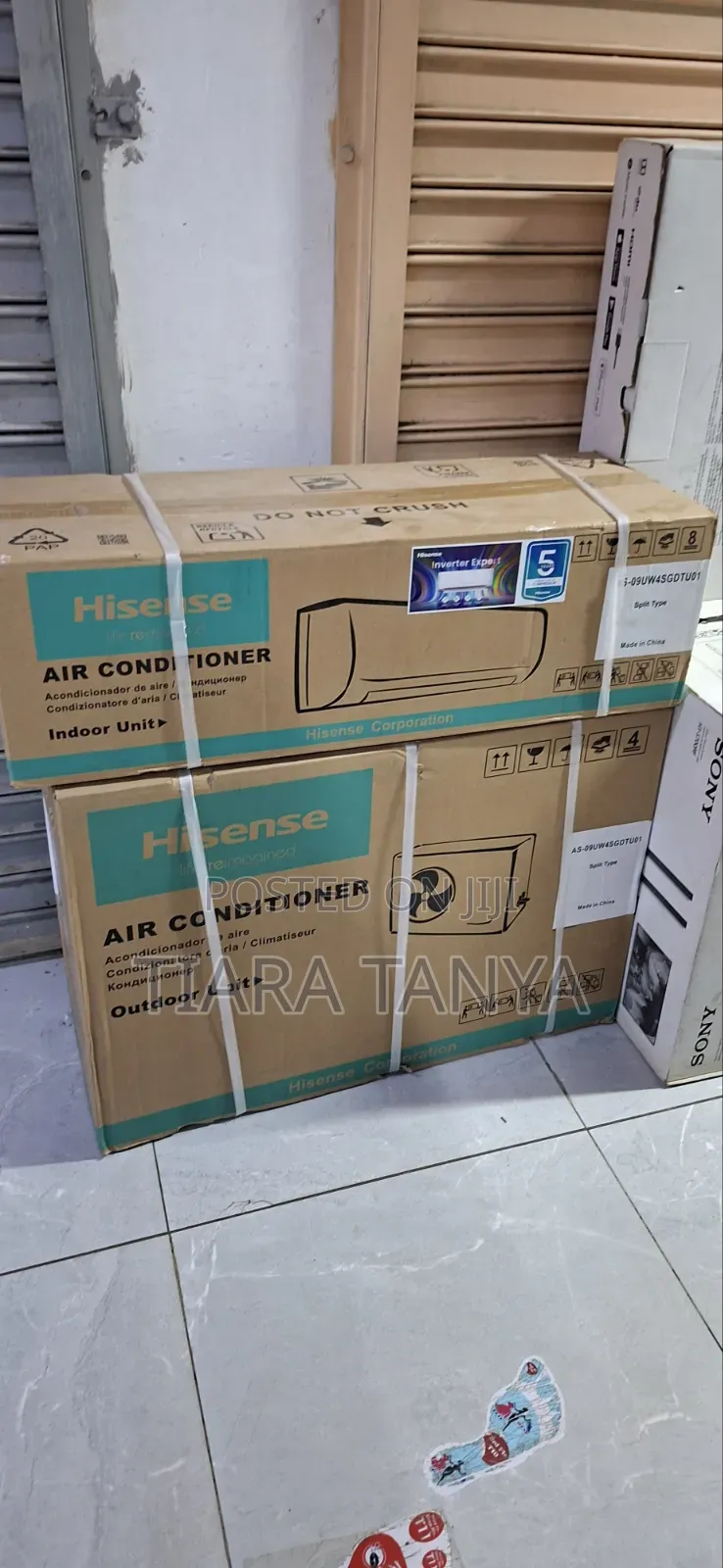 Hisense Ac Split 9000 Btu-With Inverter 1.5hp as-09uw4sgdtu01