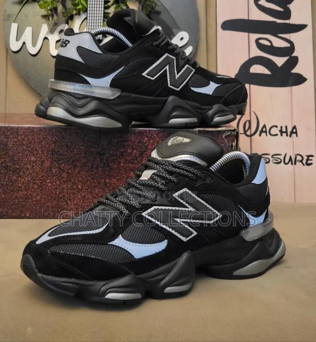 Black and Blue Spot New Balance 9060s Size 36 to 45