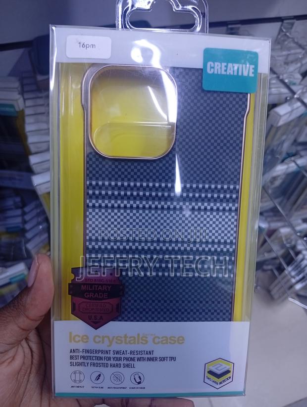 iPhone 13 Pro Max Gray and White Checkered Pattern Case - main view
