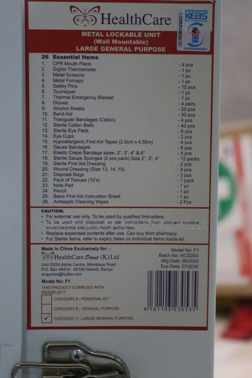 Occupation First Aid Kits