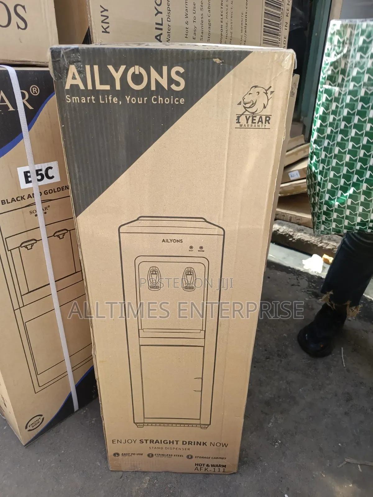 Ailyons 2 Tap Hot and Normal Dispenser Afk111