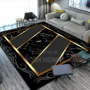 Black Gold Shinny Hd Carpets