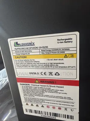 10.24kw 51.2v 200ah Lithium Battery