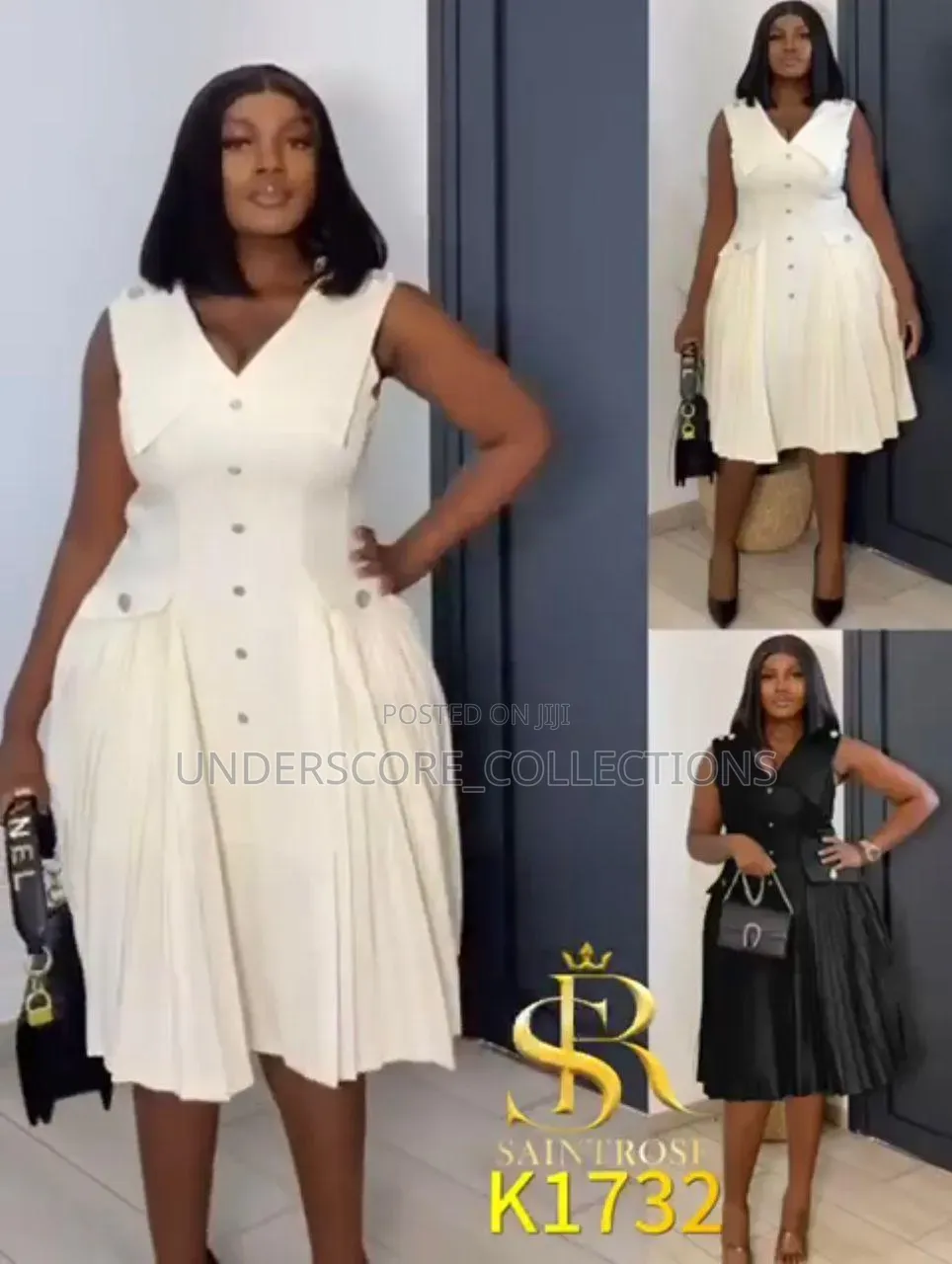 Ladies Double Breast a Dresses