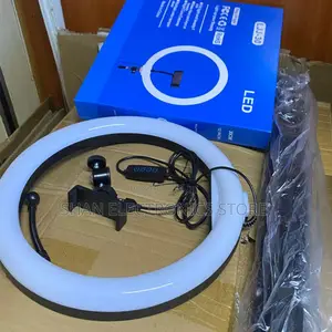 >12 Inch Ring Light With 2.1m Foldable Tripod Stand For Live Streaming