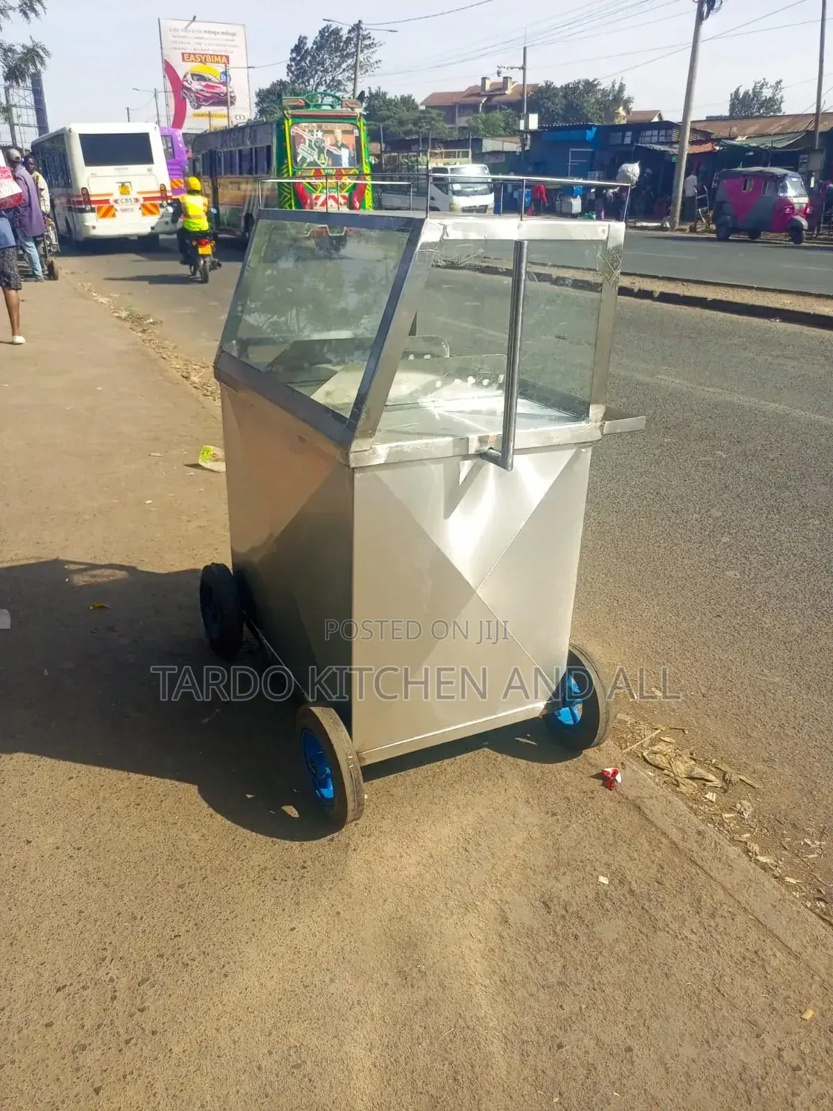 Stainless Steel Smokie Trolley