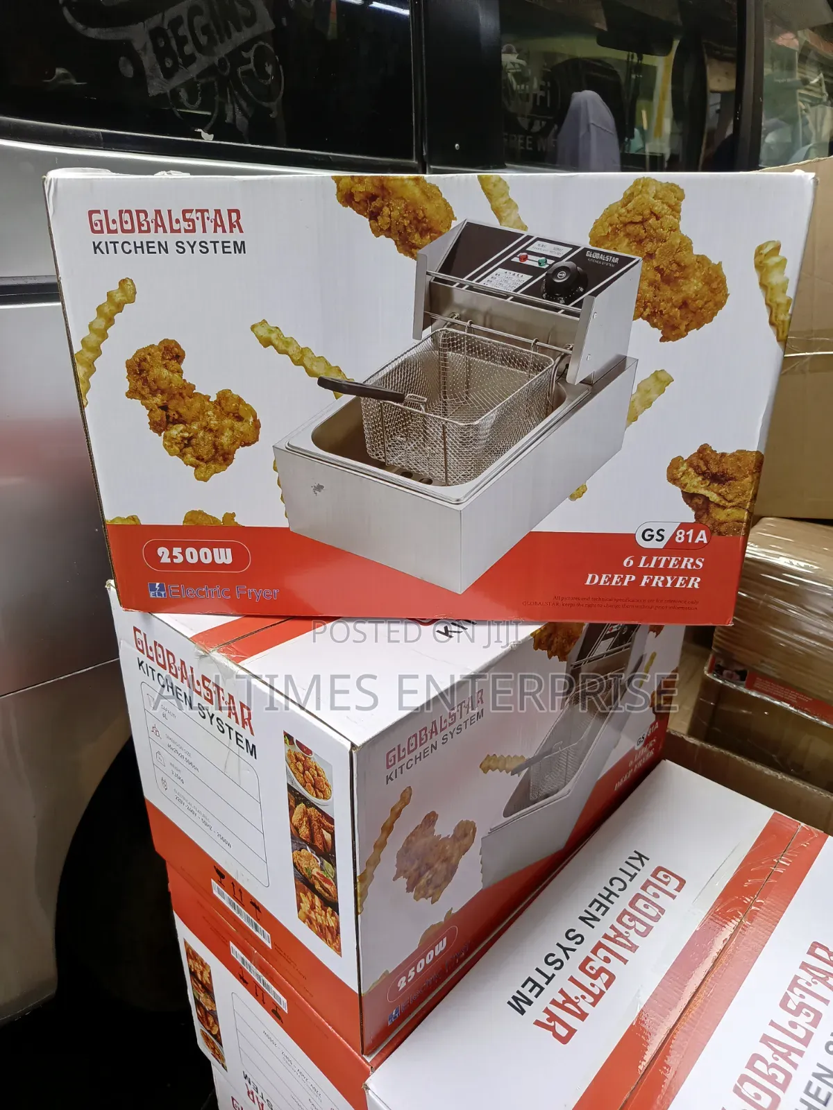 Globalstar Single Deep Fryer Gs81a