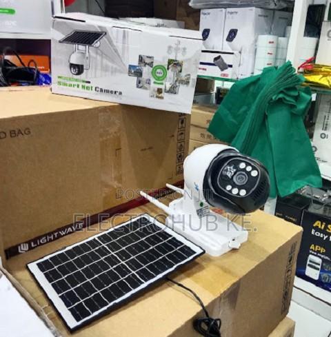 V380 Outdoor PTZ Solar Camera Wireless Surveillance System