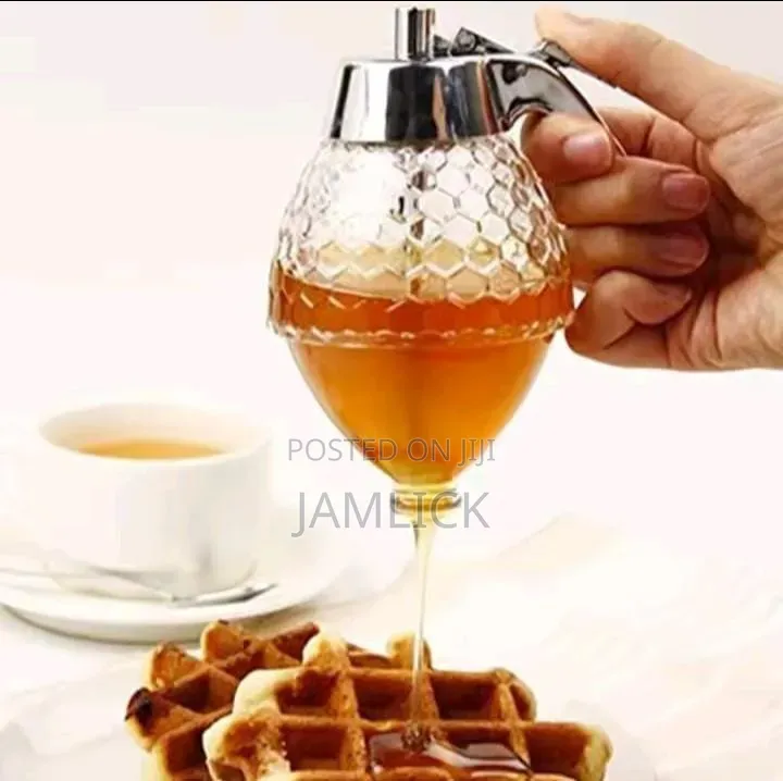 Diamond Shaped Honey Dispenser –Bz