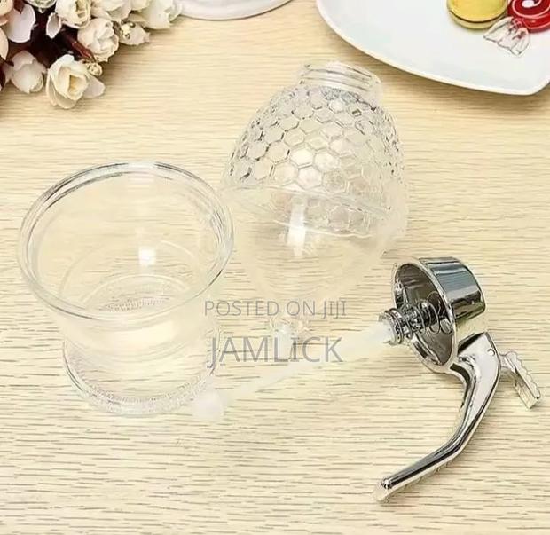 Diamond Shaped Honey Dispenser –Bz - thumbnail 2