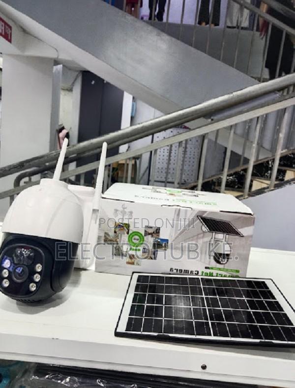 V380 Solar Powered 4g CCTV Camera Outdoor PTZ Security