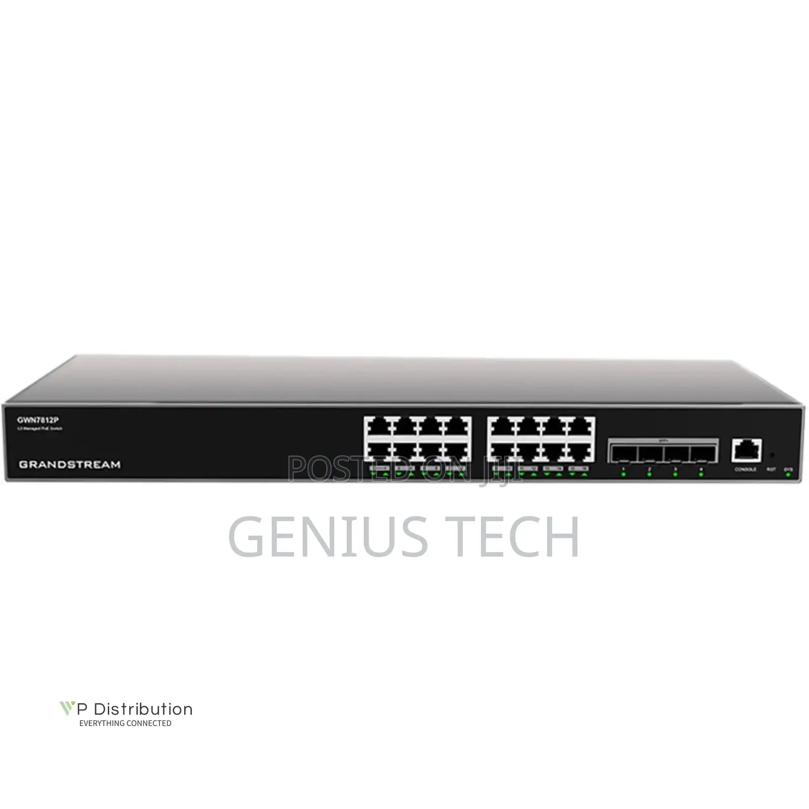 Grandstream Gwn7812p Layer 3 Managed Poe Switch