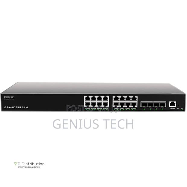 Grandstream Gwn7812p Layer 3 Managed Poe Switch
