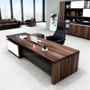 1800mm L-Shaped Imported Wooden Boss Desk