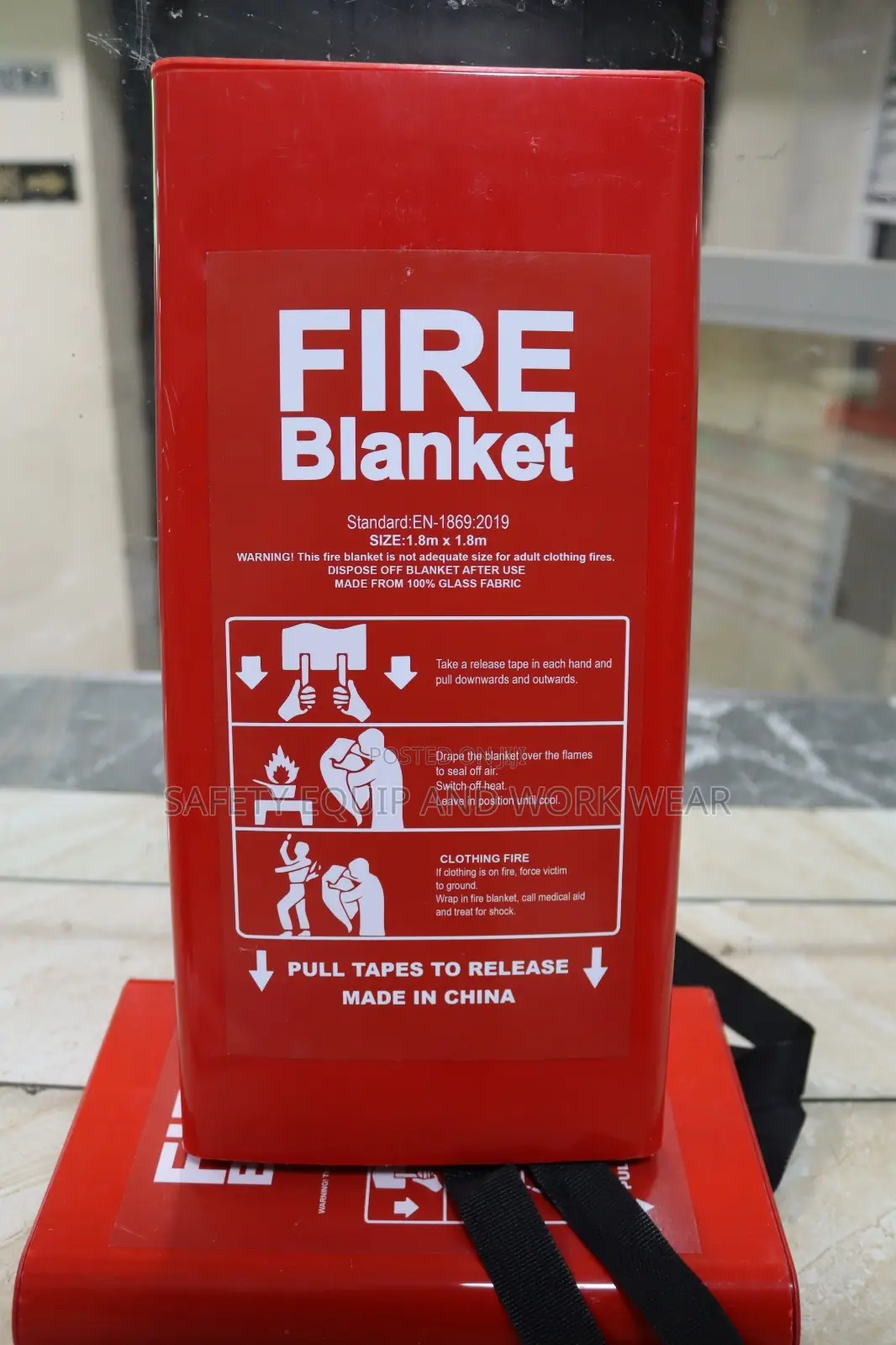Fire Blanket (1.2 By 1.2 Metres)